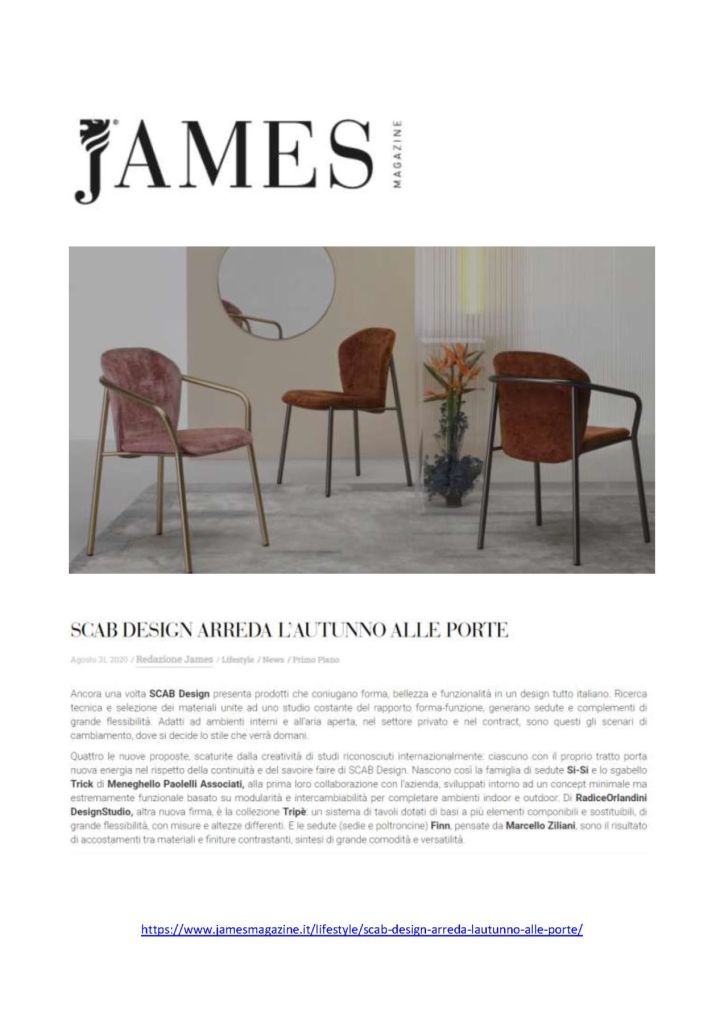James Magazine - August 2020 - Italy